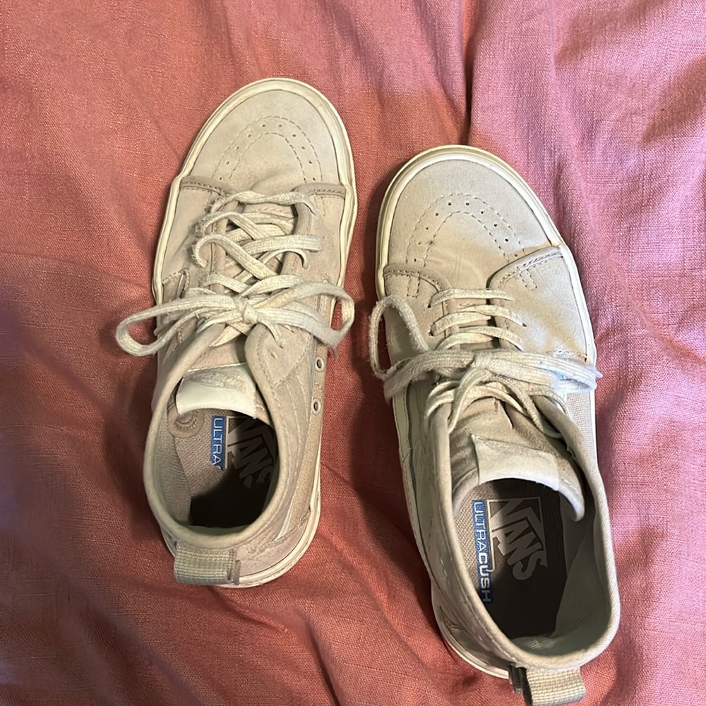 Platform gray vans